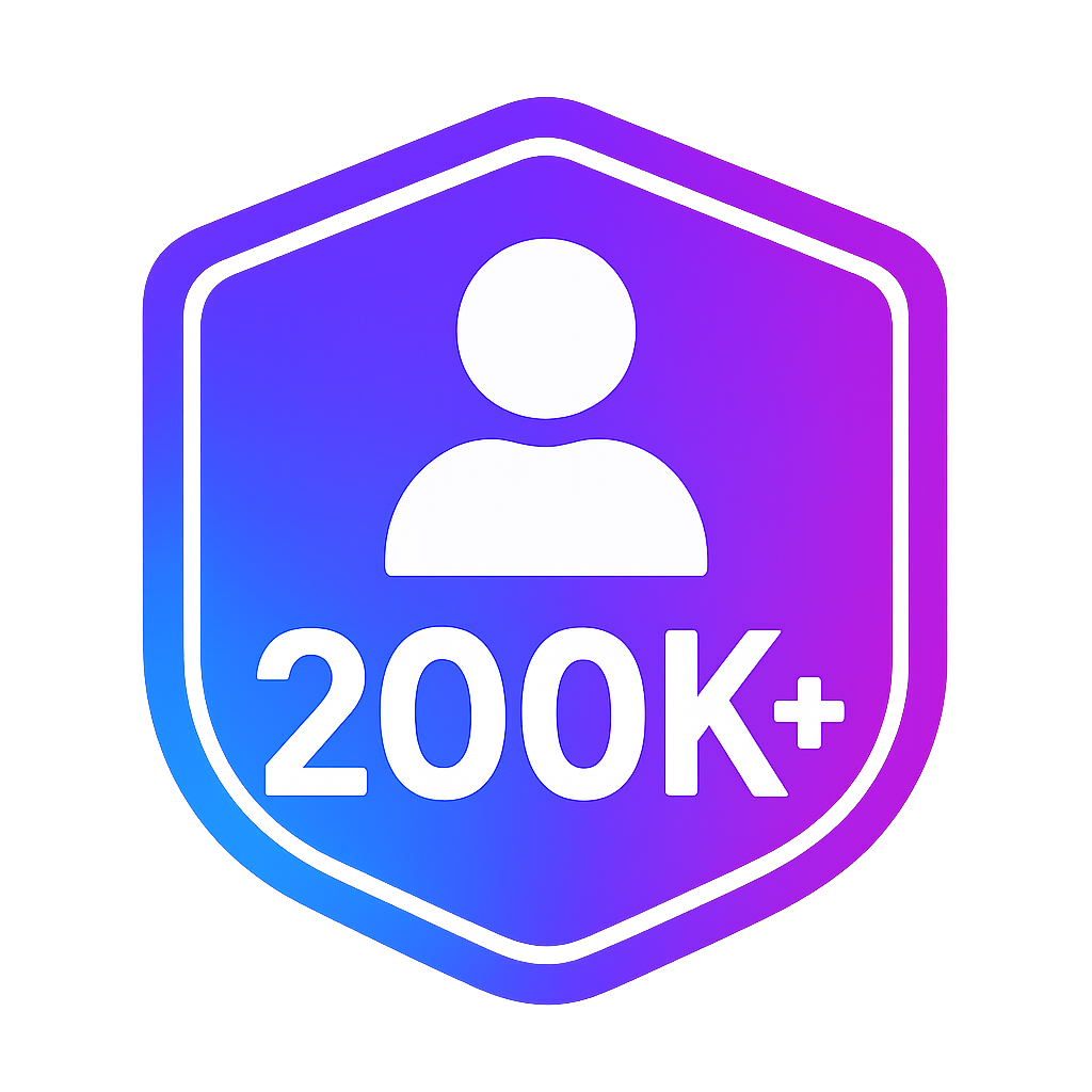 200K+ Badge